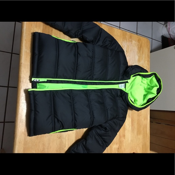 Boys SZ L (10-12) Faded Glory Hooded Puffer Jacket - Picture 1 of 4